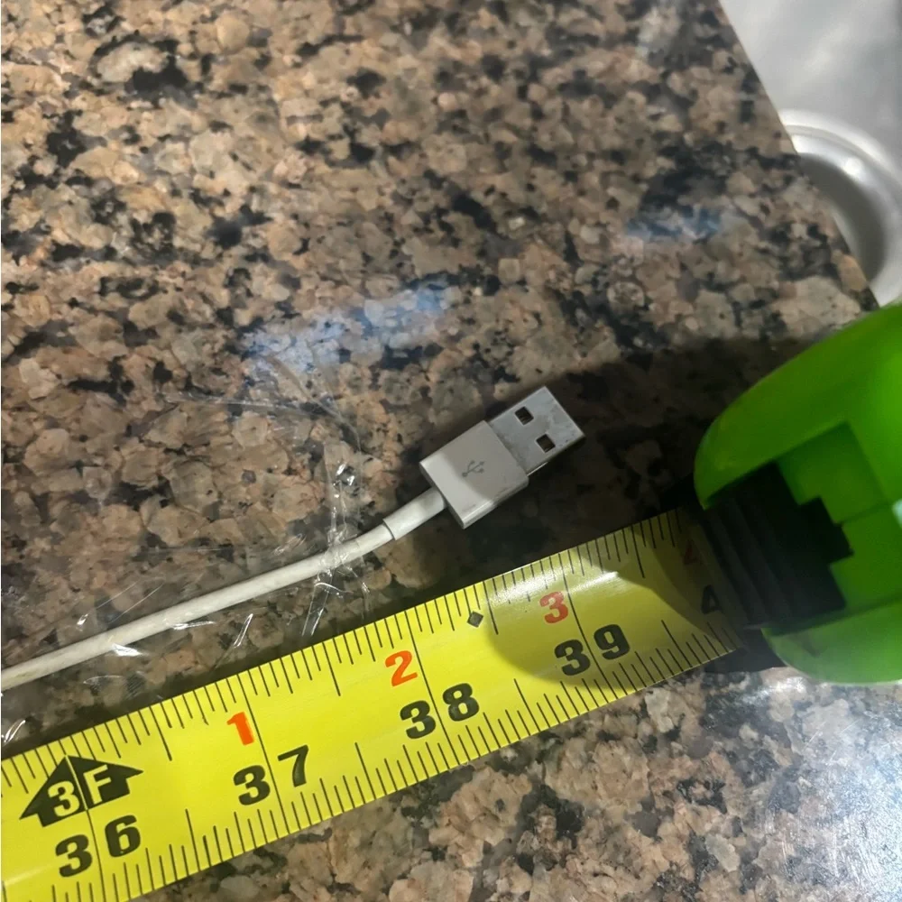White Magnetic Apple Watch Charging Cable